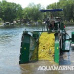 Aquamarine Aquatic Weed Harvester