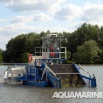 Aquamarine Aquatic Weed Harvester