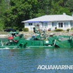 Aquamarine Aquatic Weed Harvester