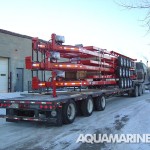 Tilt Deck Trailers Being Shipped Internationally